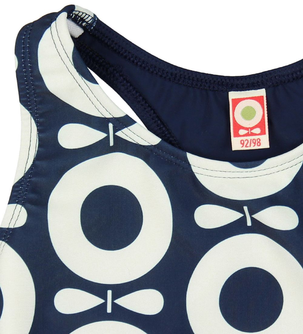 Katvig Swimsuit - UV60 - Navy w. Apples