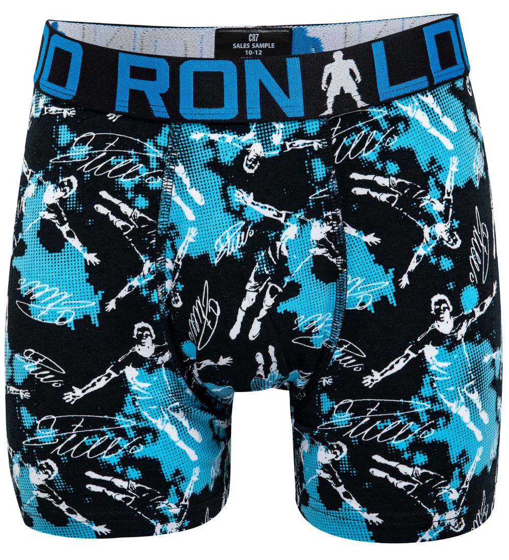 Ronaldo Boxers - 2-Pack - Black w. Print