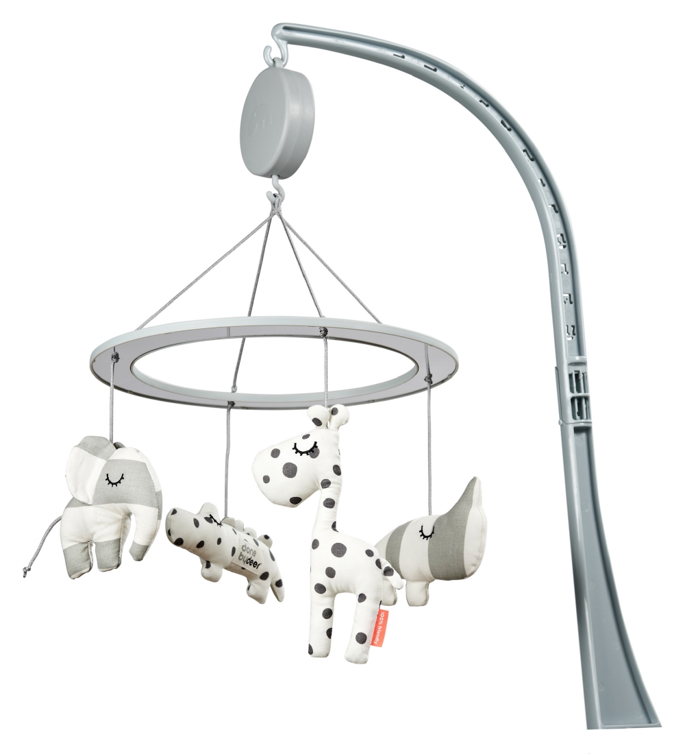 Done By Deer Baby Mobile - Sleepy - Grey