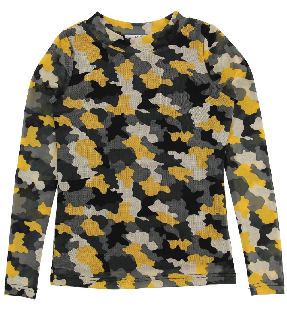 Grunt Blouse - Ellen - Mesh - Camo