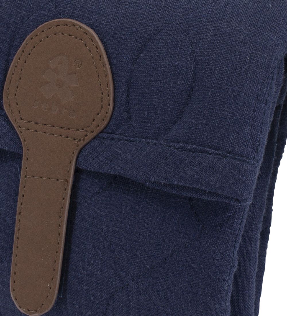 Sebra Wickelauflage - Quilted - Navy