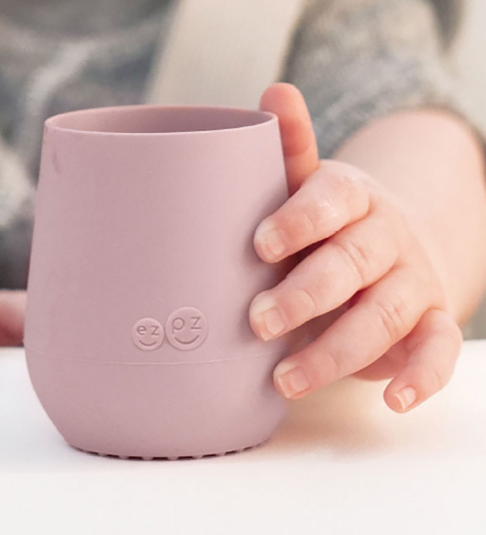 EzPz Tiny Cup - Silicone - Light Grey