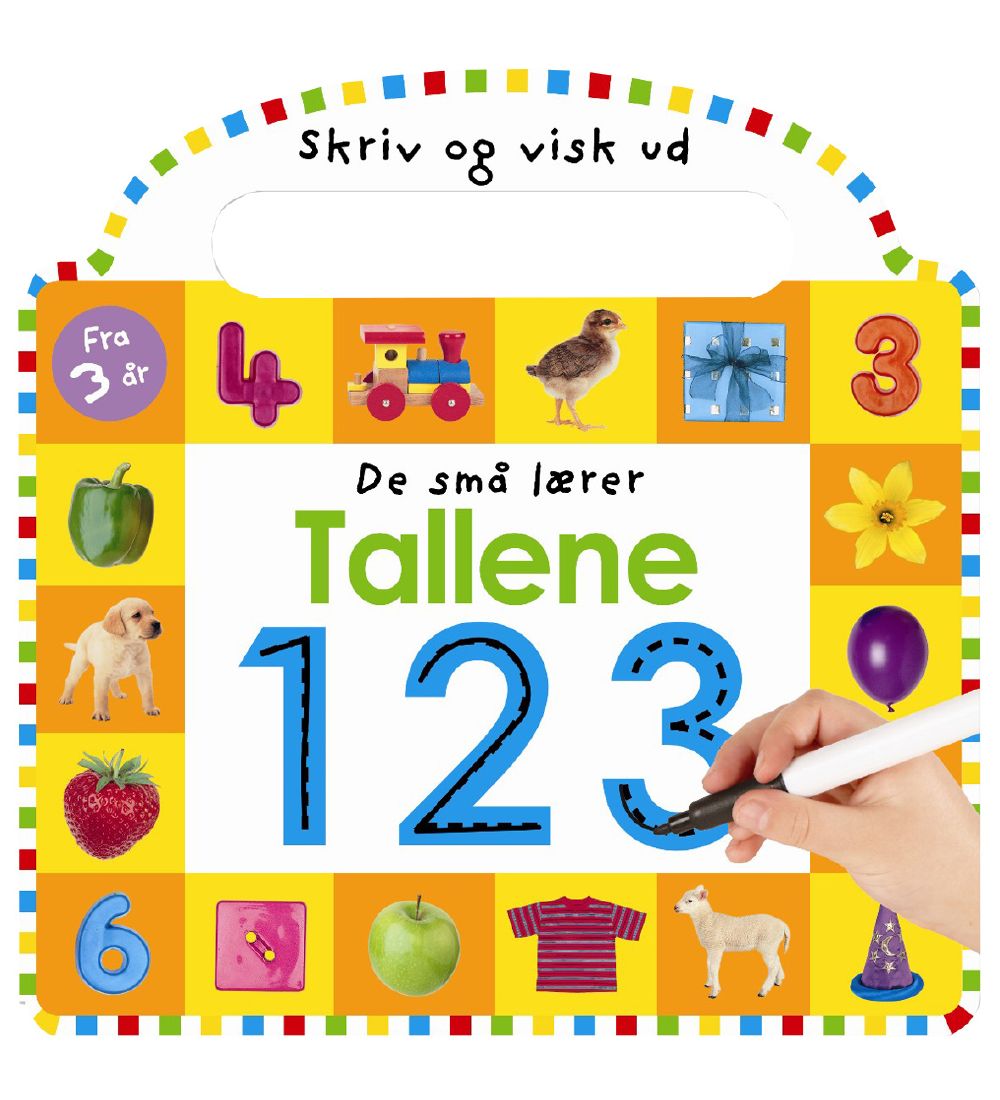 Alvilda Book - De Små Lærer Tallene - Danish