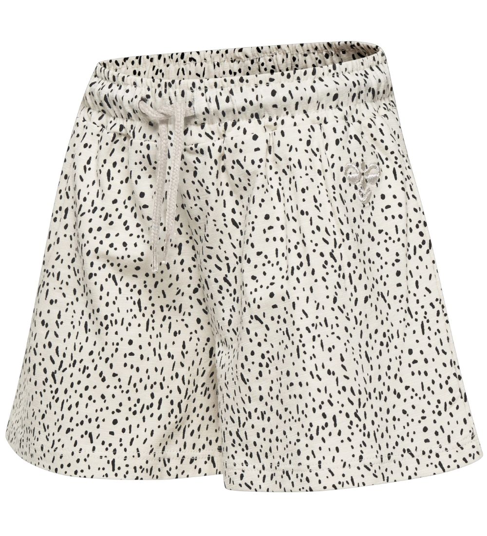 Hummel Shorts - HMLIrene - Ivory/Pattern