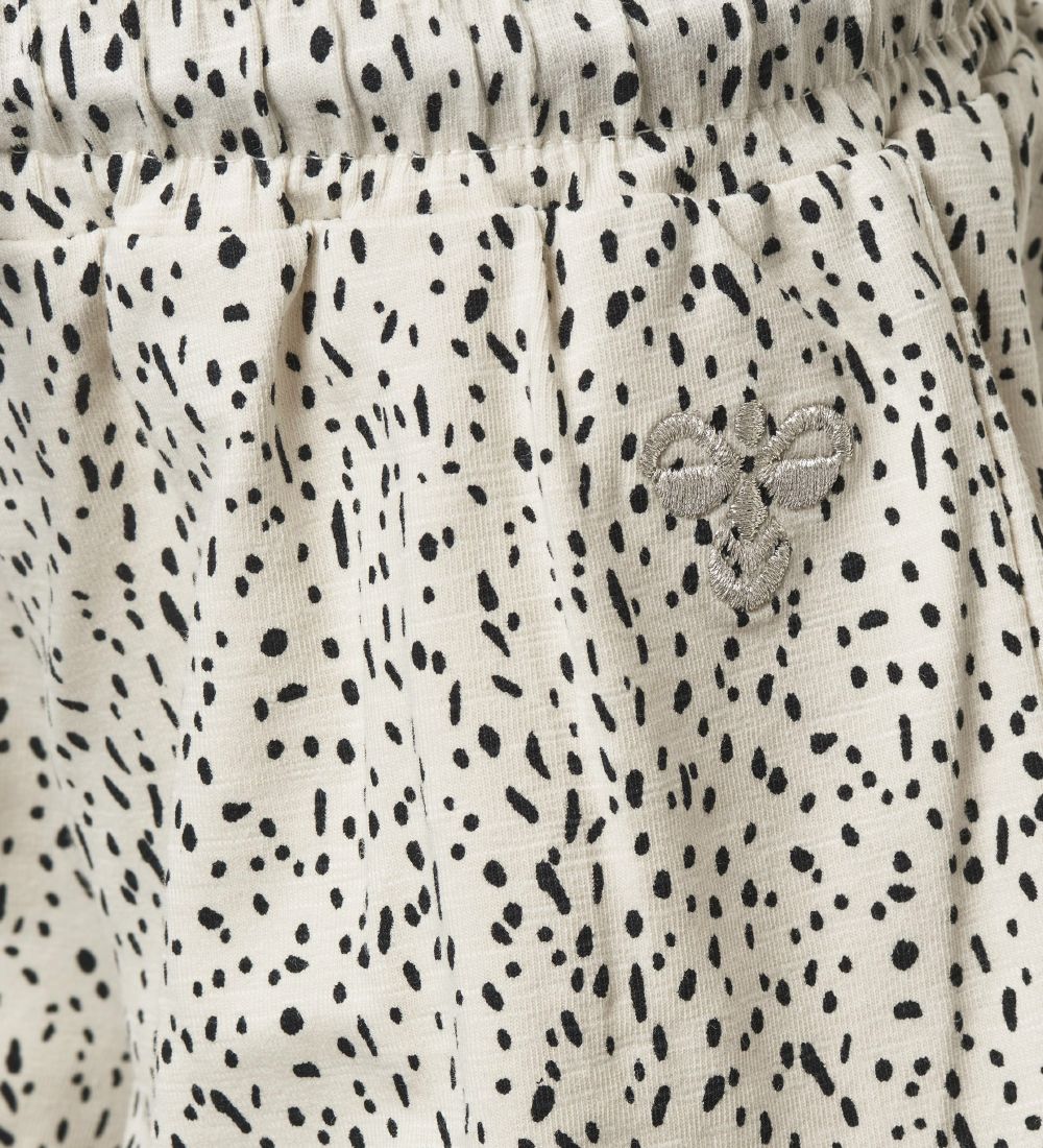 Hummel Shorts - HMLIrene - Ivory/Pattern