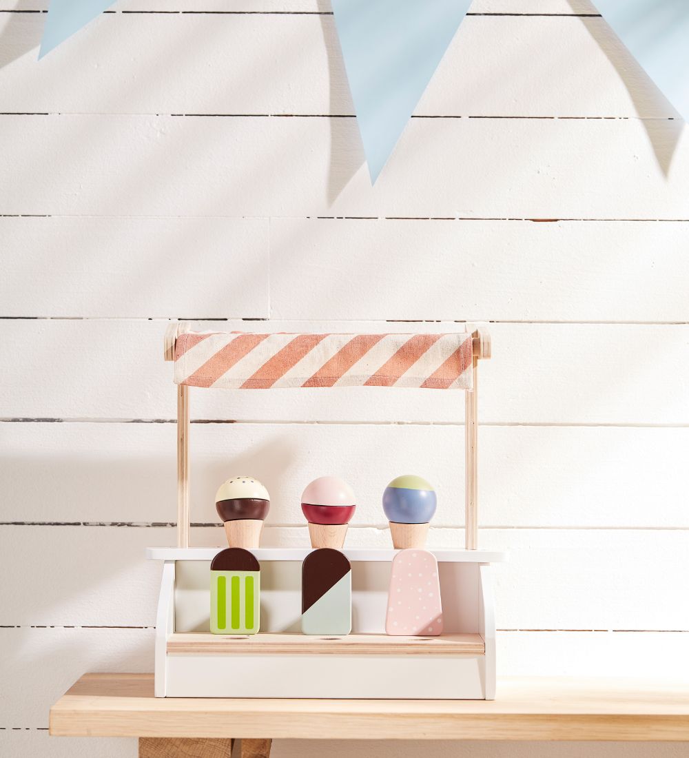 Kids Concept Spiellebensmittel - Bistro - Eisdiele m. Zubehör