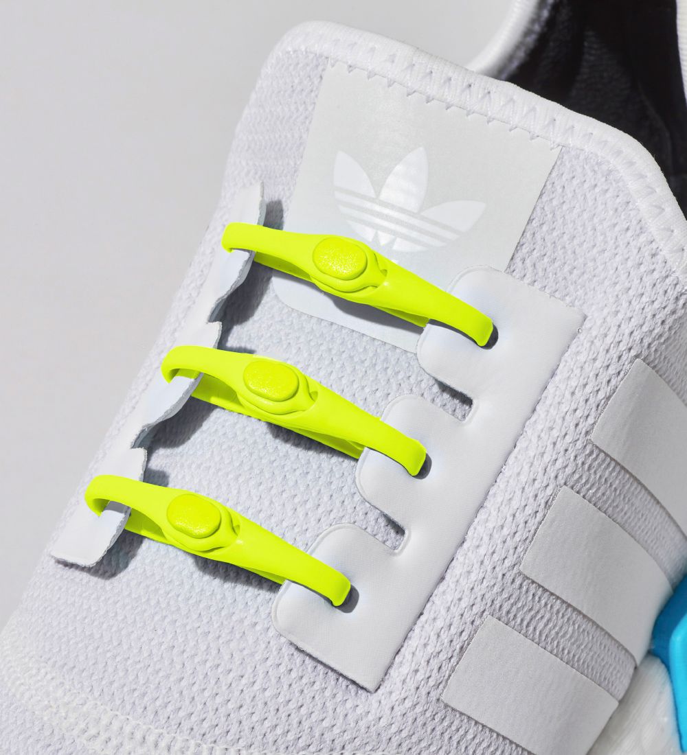 Hickies Shoelaces - Elastic - Neon Yellow