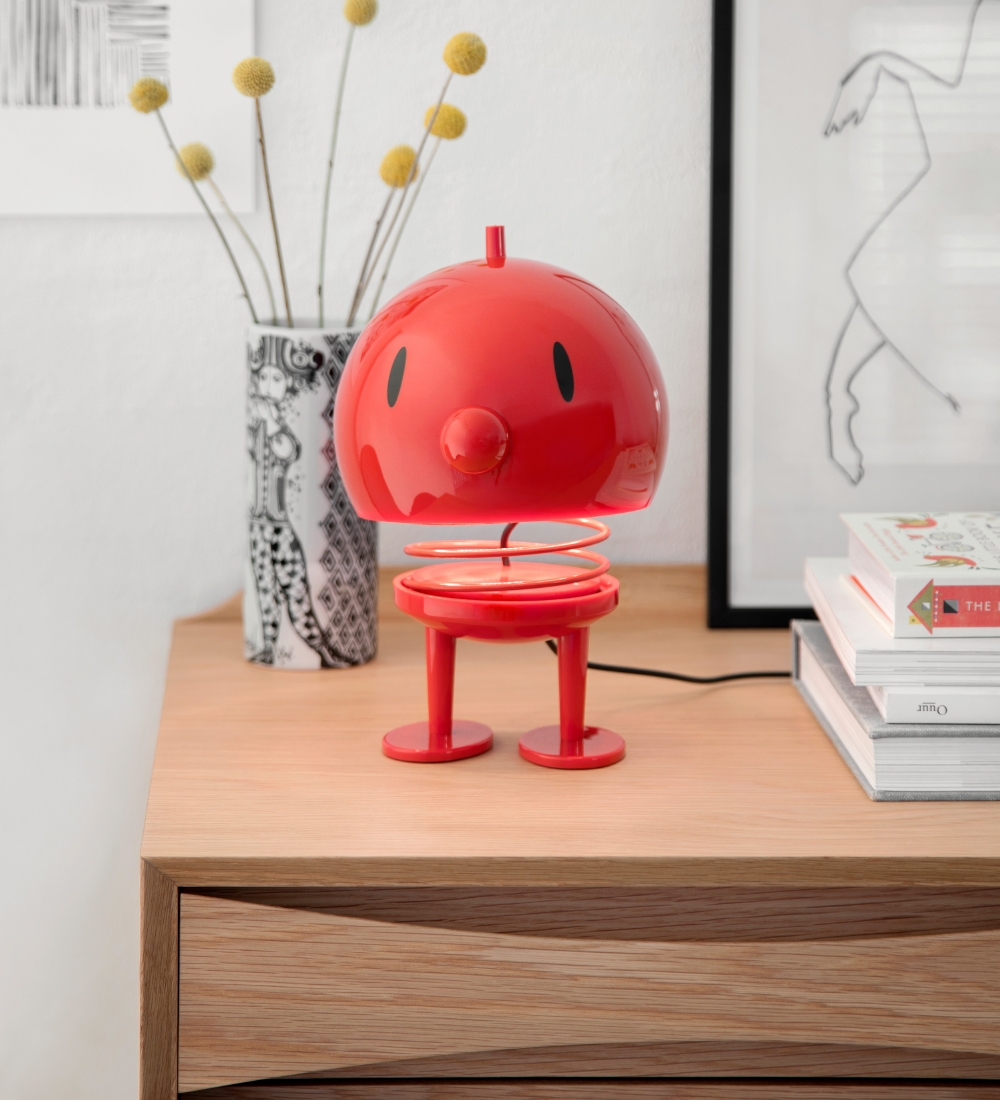 Hoptimist Lamp - The Bumble Lamp - 23 cm - White