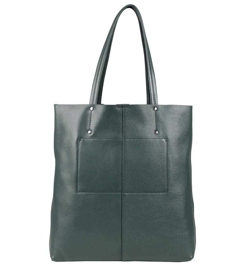 Markberg Shopper - Antonella Suede Mix - Dark Green