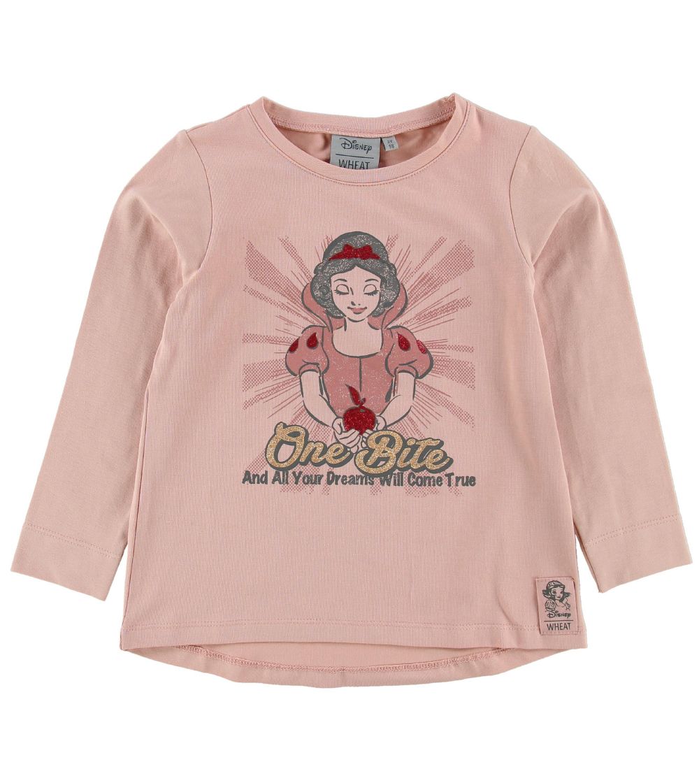 Wheat Disney Long Sleeve Top - One Bite - Misty Rose