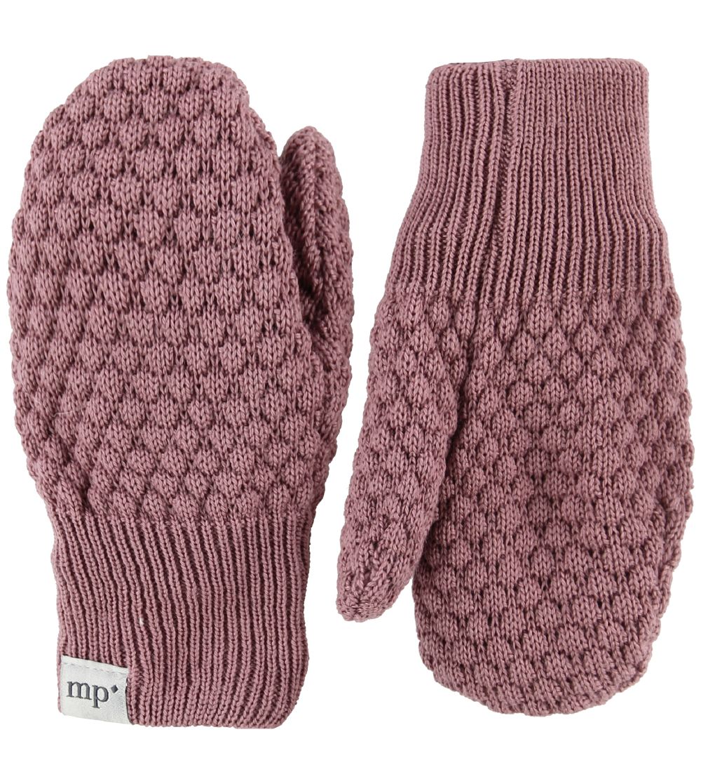 MP Mittens - Wool/Cotton - Vintage Pink