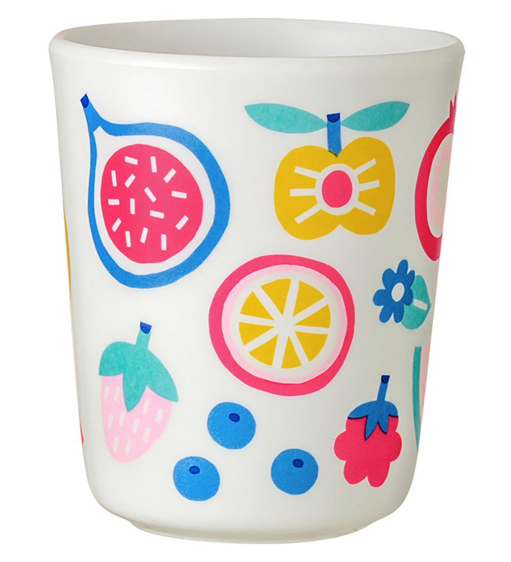 Petit Jour Paris Dinner Set - Melamine - White w. Fruits