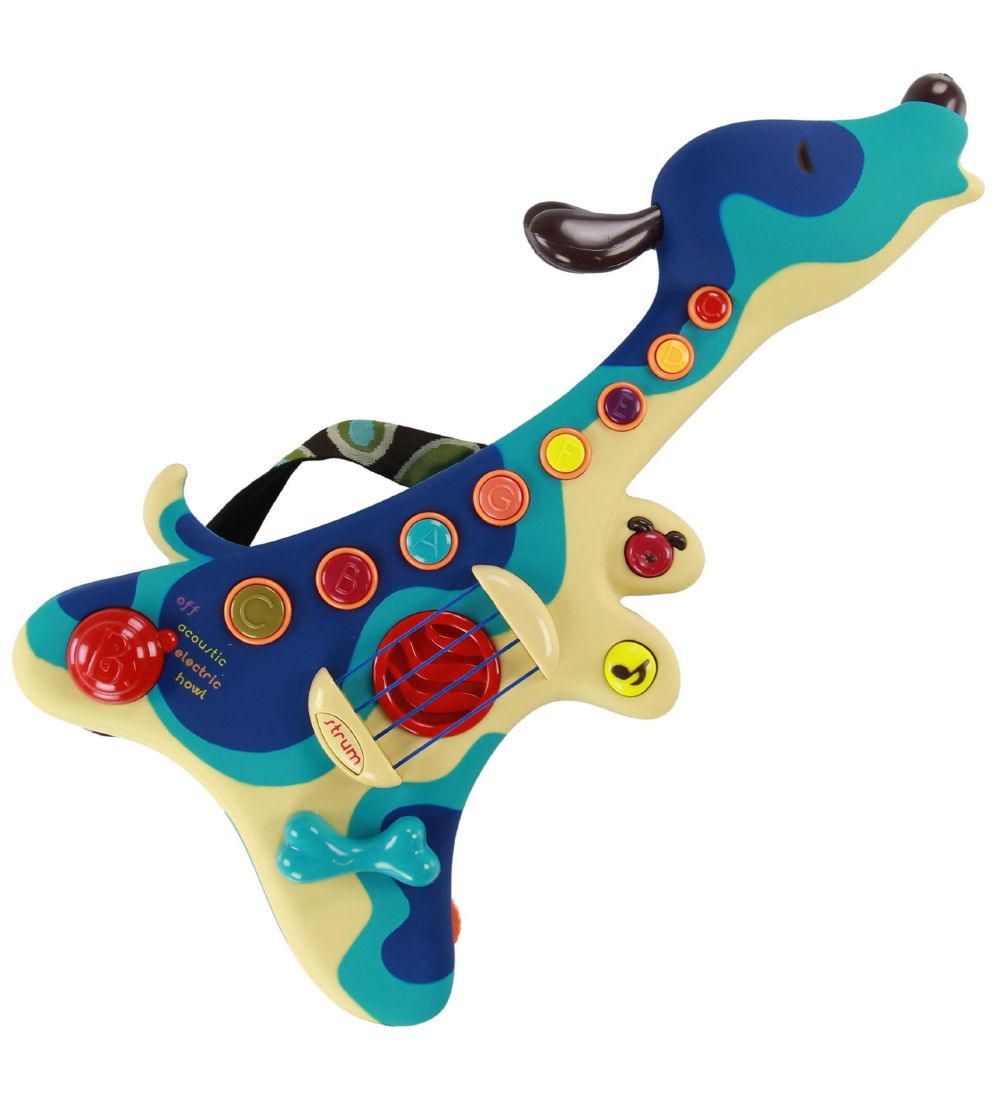 B. toys Guitar M. Hljóð - Woofer - Blár