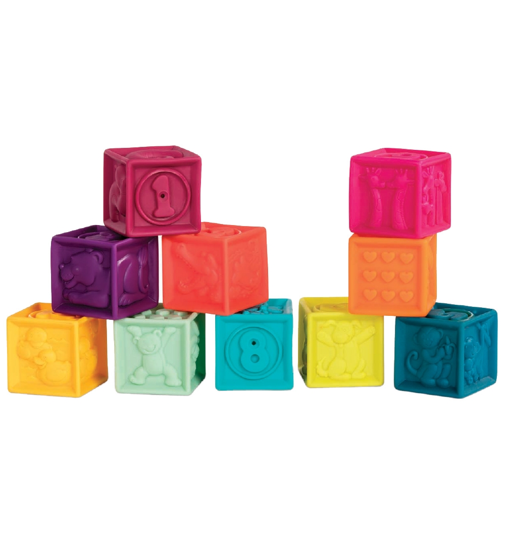 B. toys Soft Blocks - One Two Squeeze - Multicolour