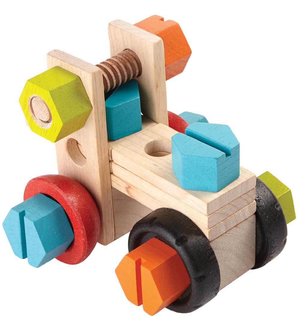 PlanToys Construction Set - Multicolored