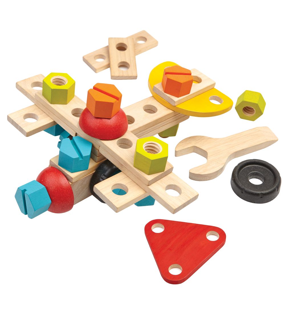 PlanToys Construction Set - Multicolored