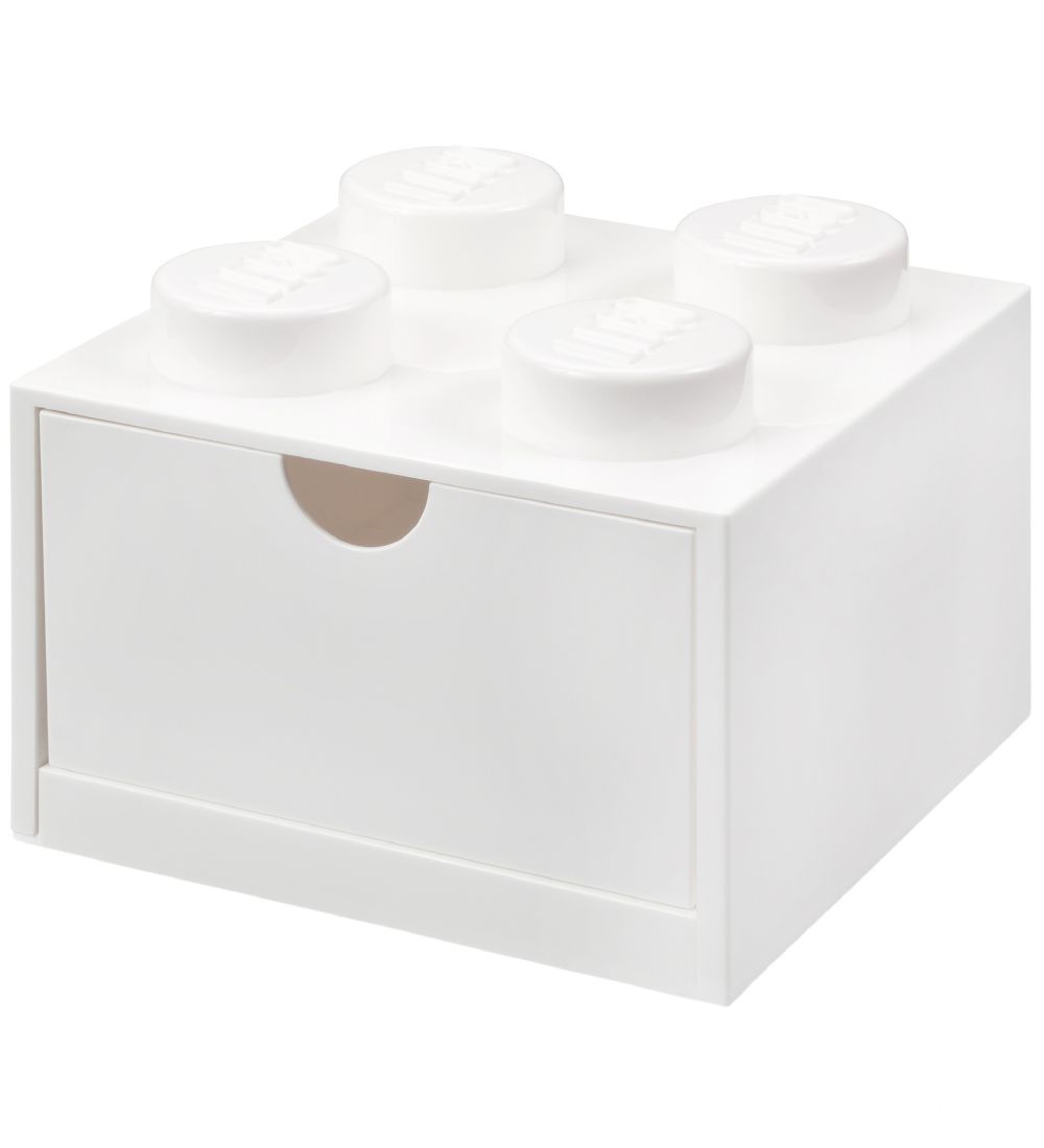 LEGO® Storage Storage Drawer - 4 Knobs - 15x15x9 - White
