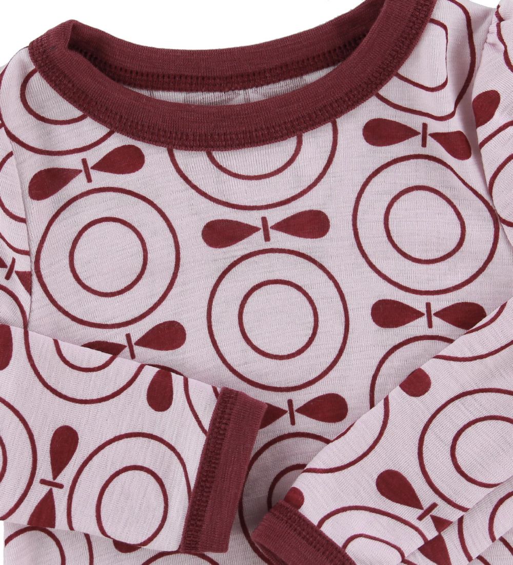 Katvig Dress - Wool - Rose/Apples