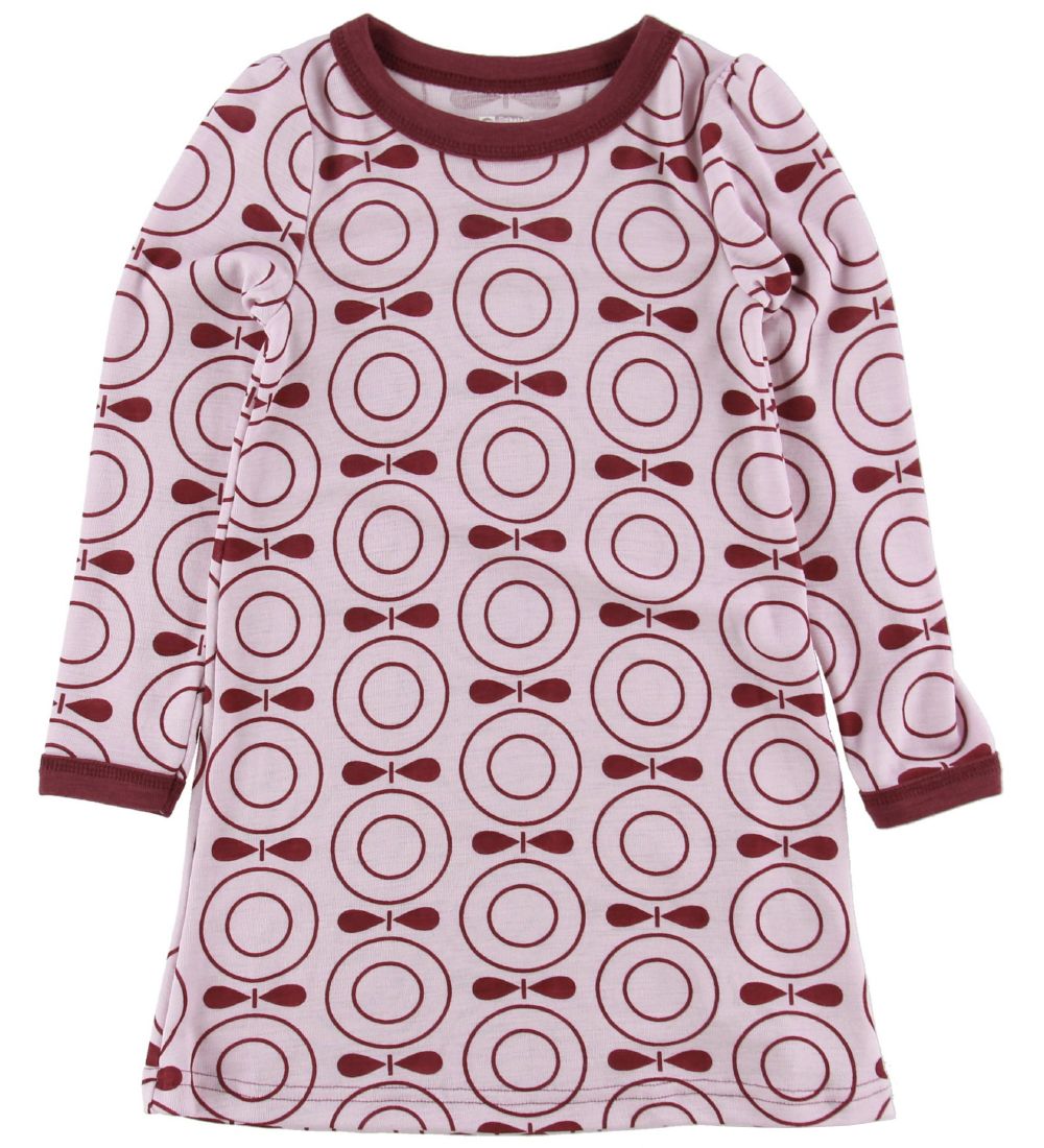 Katvig Dress - Wool - Rose/Apples
