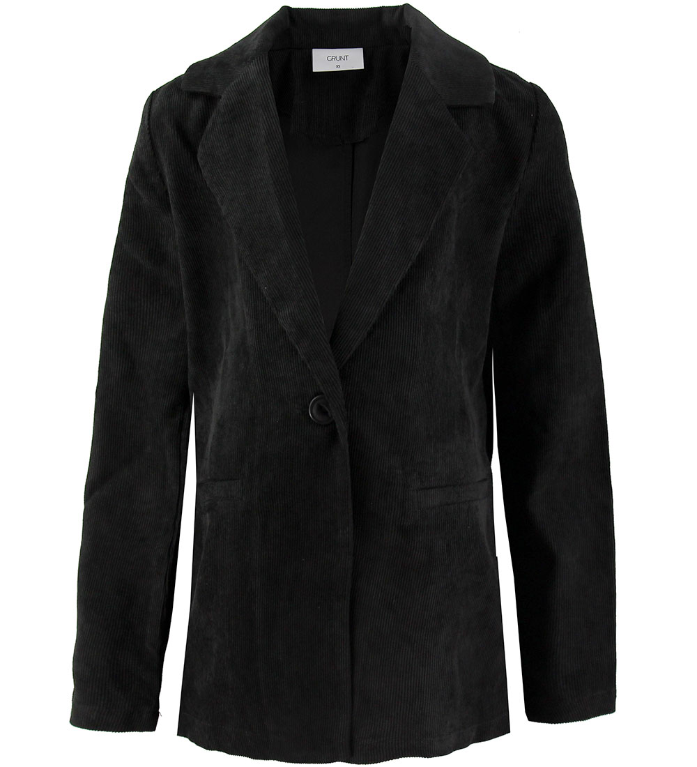 Grunt Blazer - Flauel - Sigga - Svart
