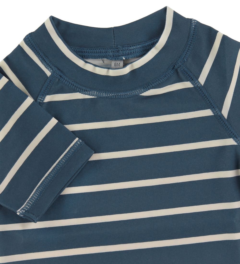 Wheat Swim Top s/s - UV50+ - Jackie SS - Indigo