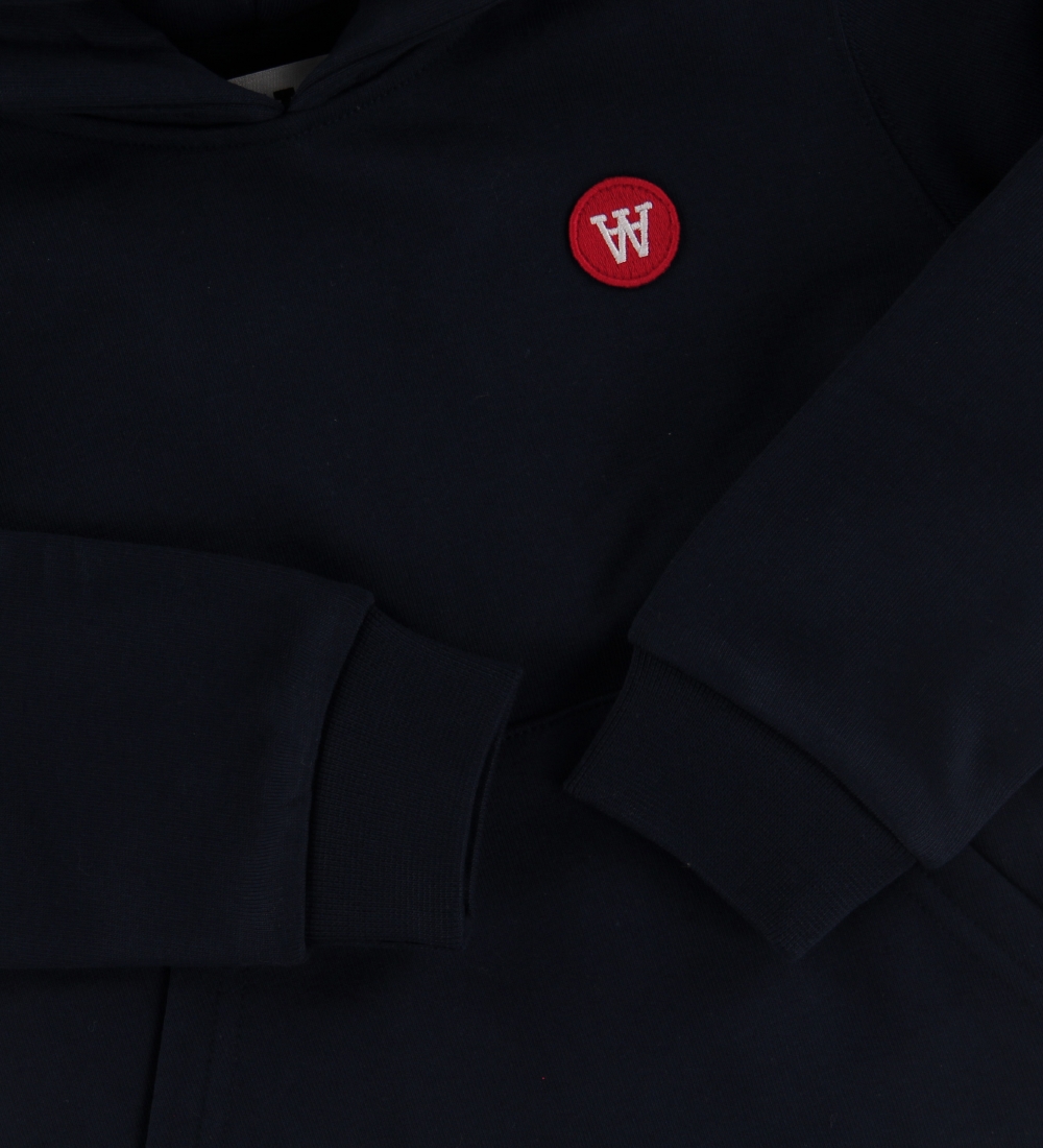 Wood Wood Kids Hoodie - Navy