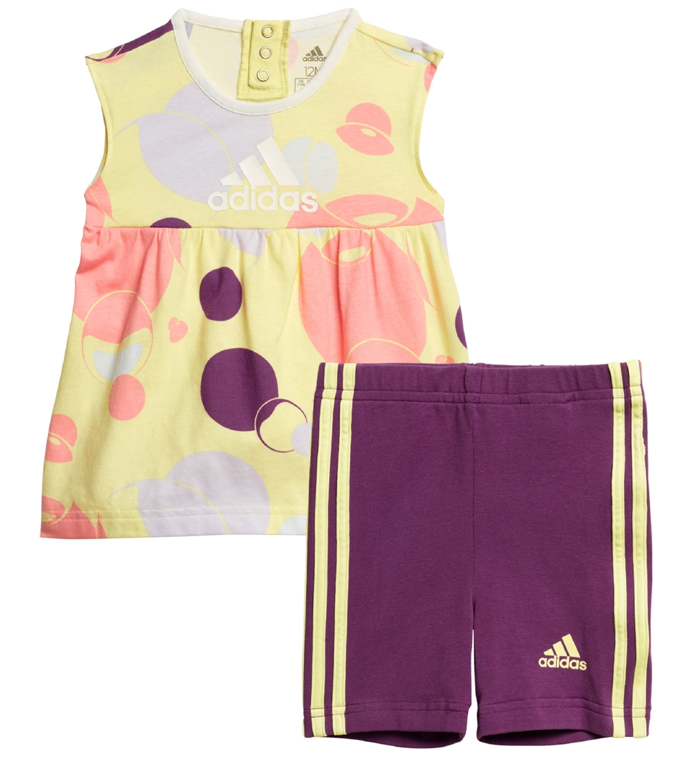 adidas Performance Set - Summer Set - Yellow Tint/Glory Purple