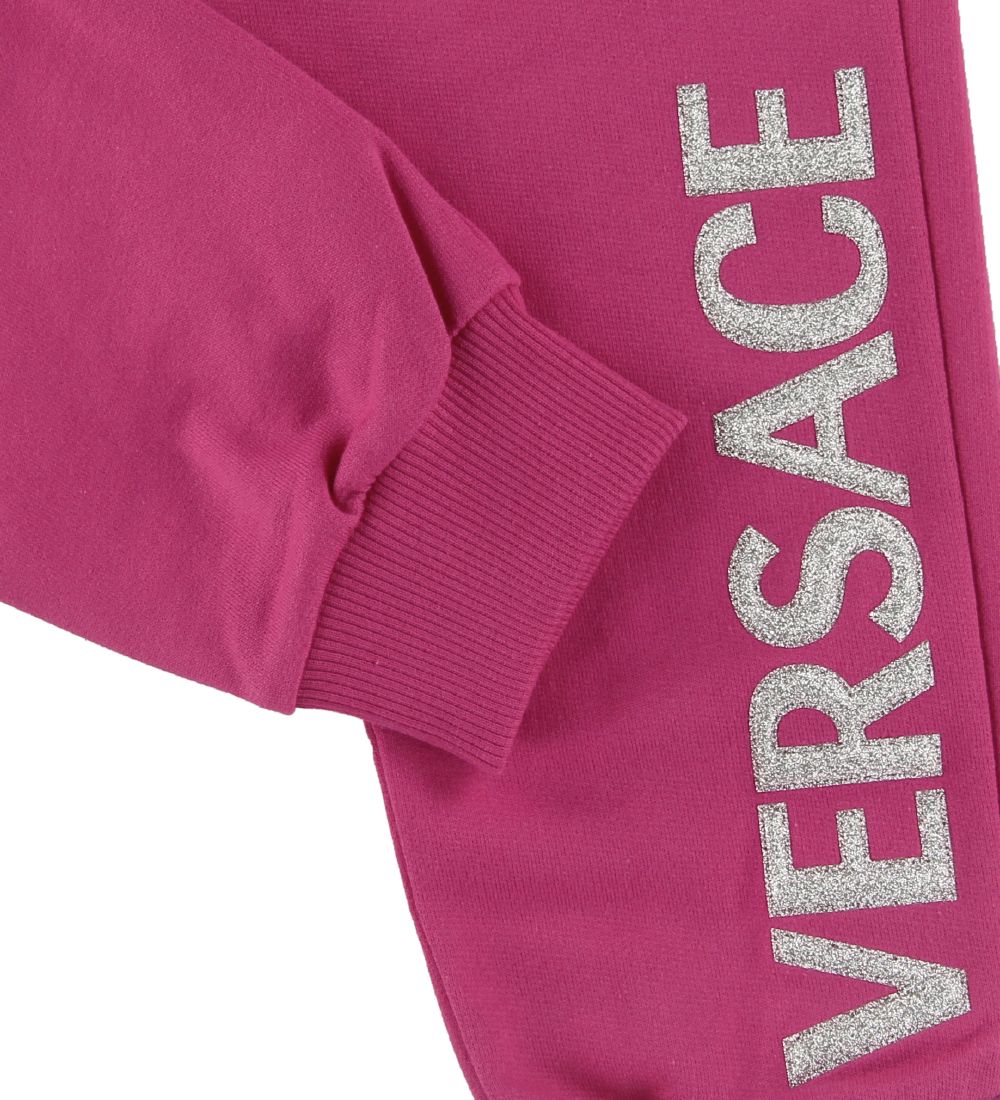 Versace Sweatpants - Fuchsia w. Logo
