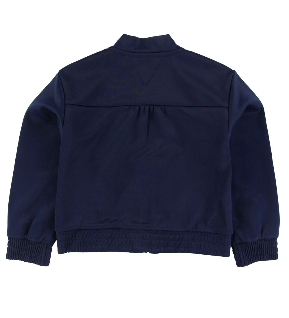 Tommy Hilfiger Zip Cardigan - Tape Track - Navy
