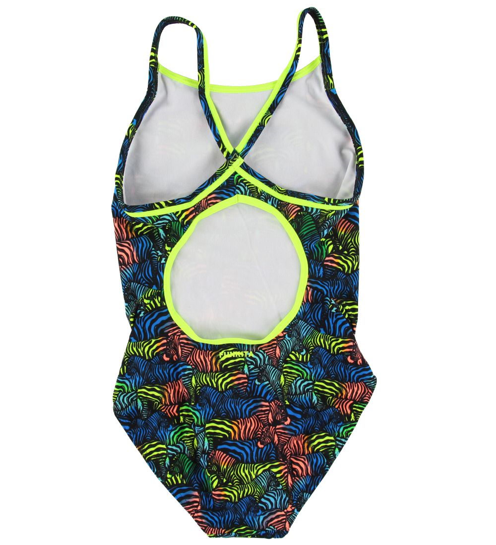 Funkita Swimsuit - Eco Diamond Back - UV50+ - Colour Run