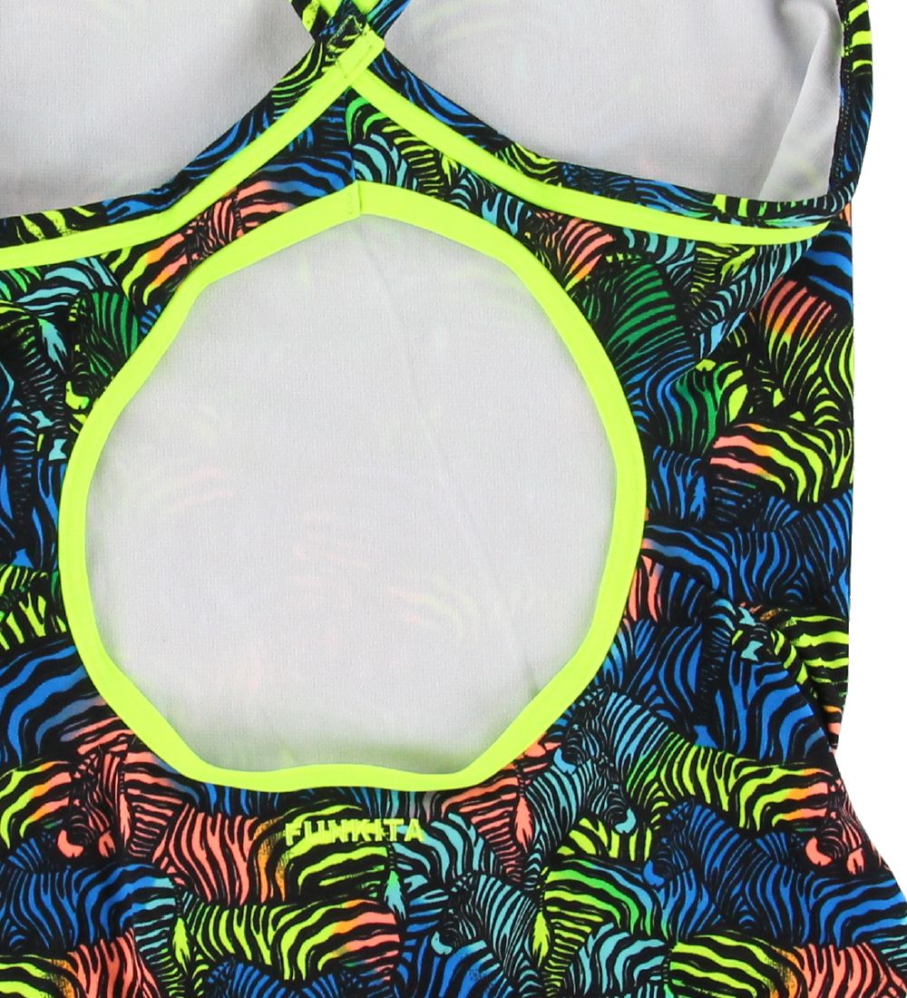 Funkita Swimsuit - Eco Diamond Back - UV50+ - Colour Run