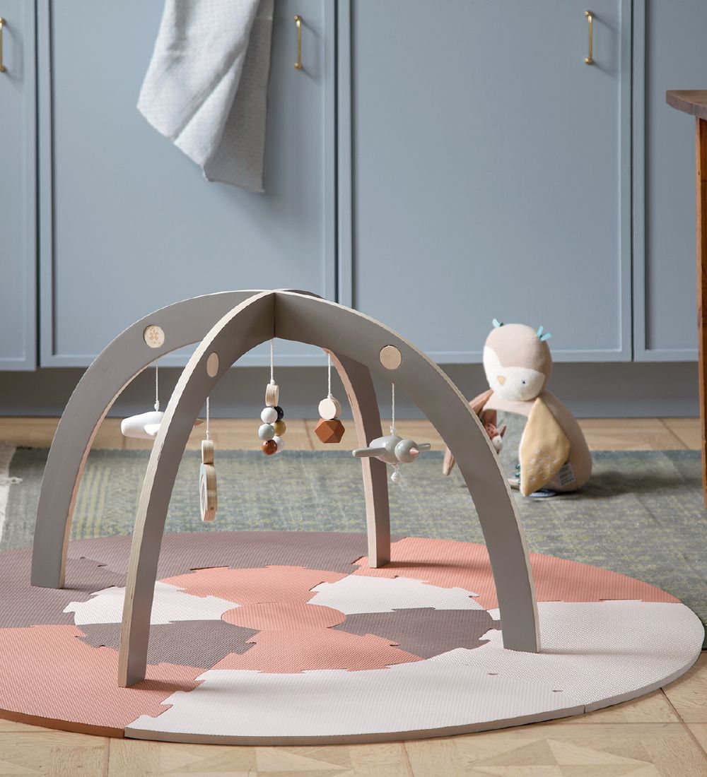 Sebra Aktivitätsspiegel - The Owl Blinky - Maple Beige