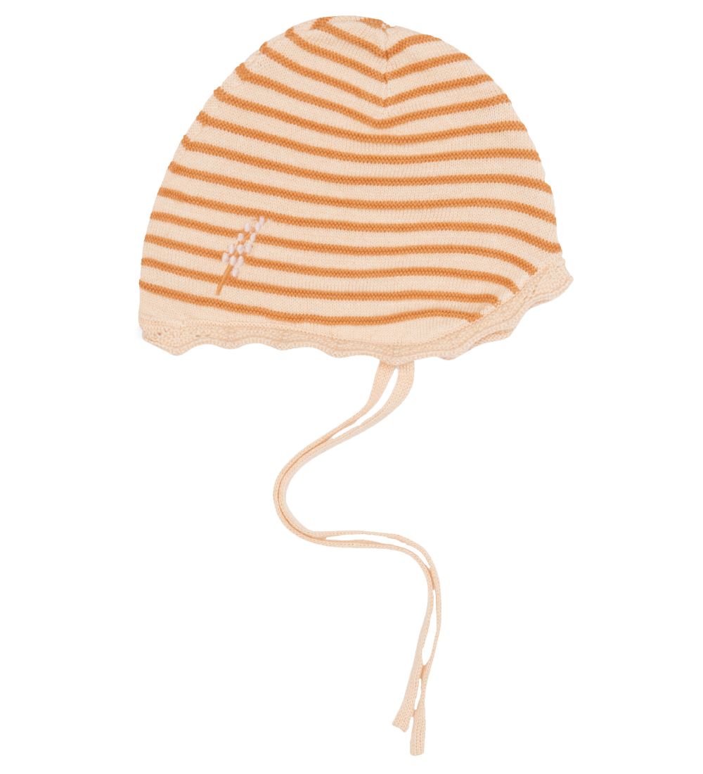 Mini A Ture Baby Hat - Knitted - Una - Apricot Gelato
