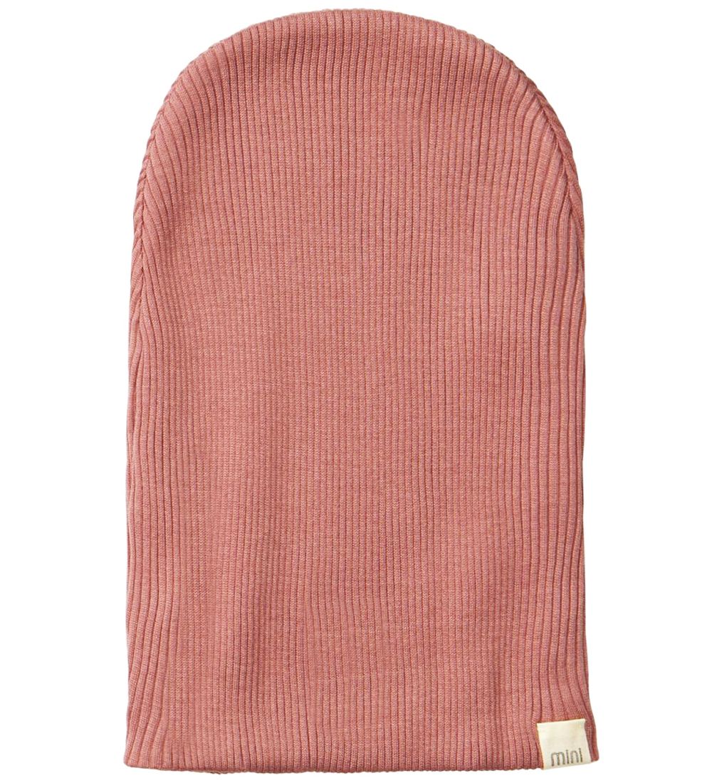 Bonnet Minimalisma - Soie/Coton - Bambi - Rouge antique
