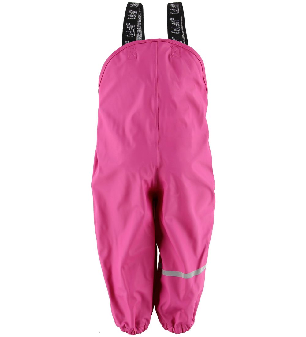 CeLaVi Rainwear w. Suspenders - PU - Pink