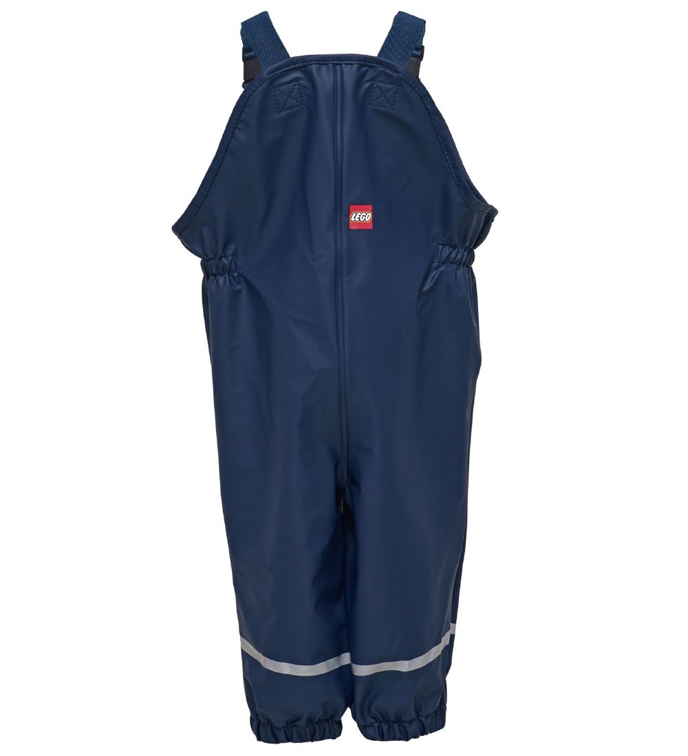 LEGO® Wear Rain Pants w. Suspenders - Navy