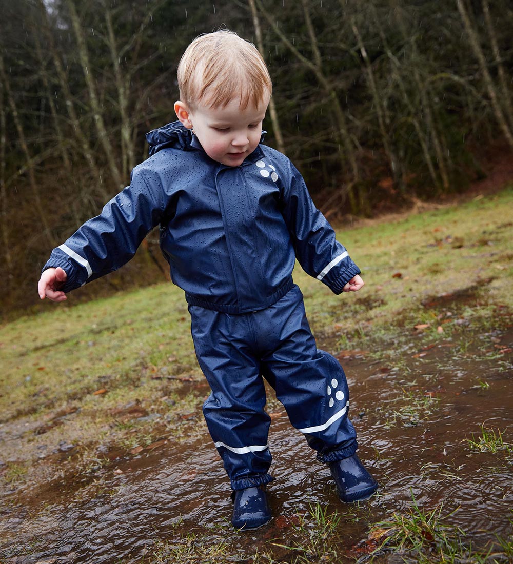 LEGO® Wear Rain Pants w. Suspenders - Navy