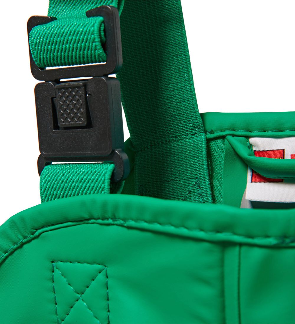 LEGO® Wear Rain Pants w. Suspenders - Green