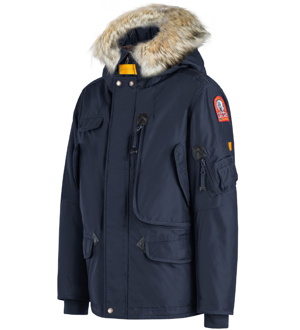 Parajumpers Down Jacket - Right Hand - Navy w. Fur edging