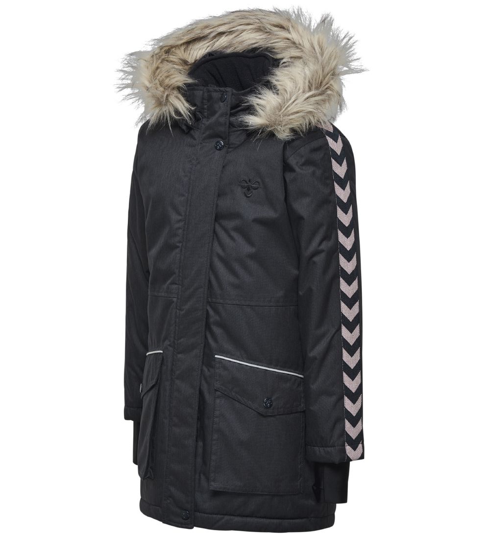 Hummel Winter Coat - HMLStinna - Navy Melange