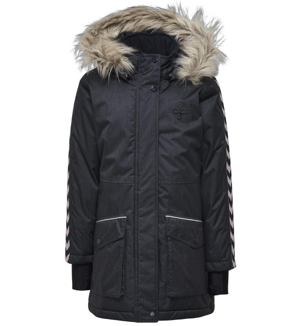 Hummel Winter Coat - HMLStinna - Navy Melange