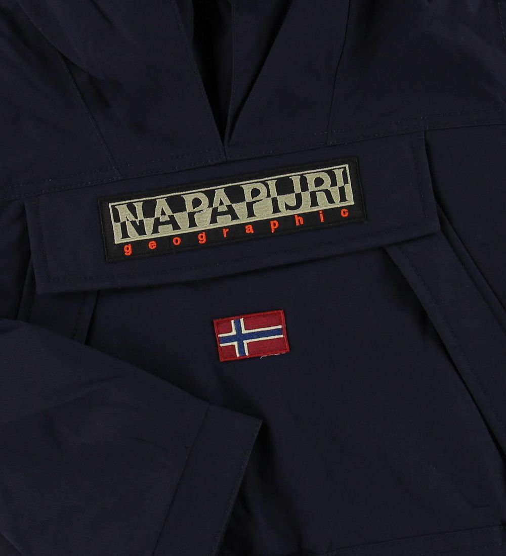 Napapijri Winter Coat - Skidoo 2 Anorak - Navy