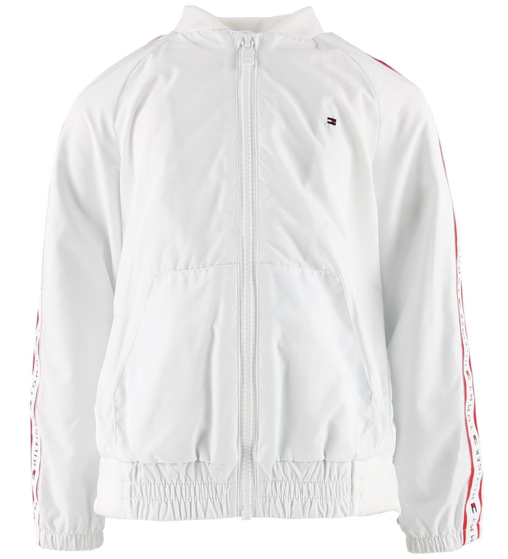 Tommy Hilfiger Sommerjacke - Weiß m. Streifen