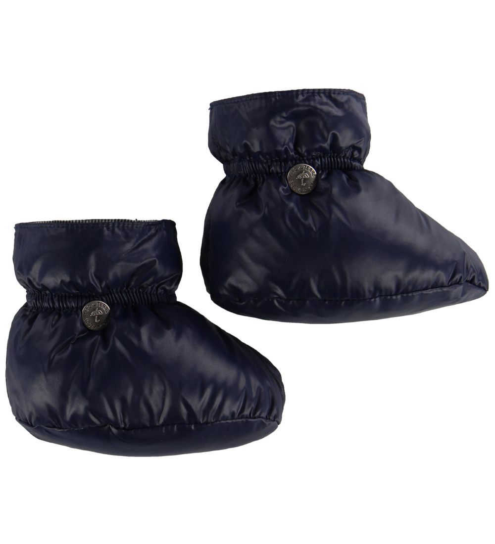 Ver de Terre Down Snowsuit w. Fur - Navy