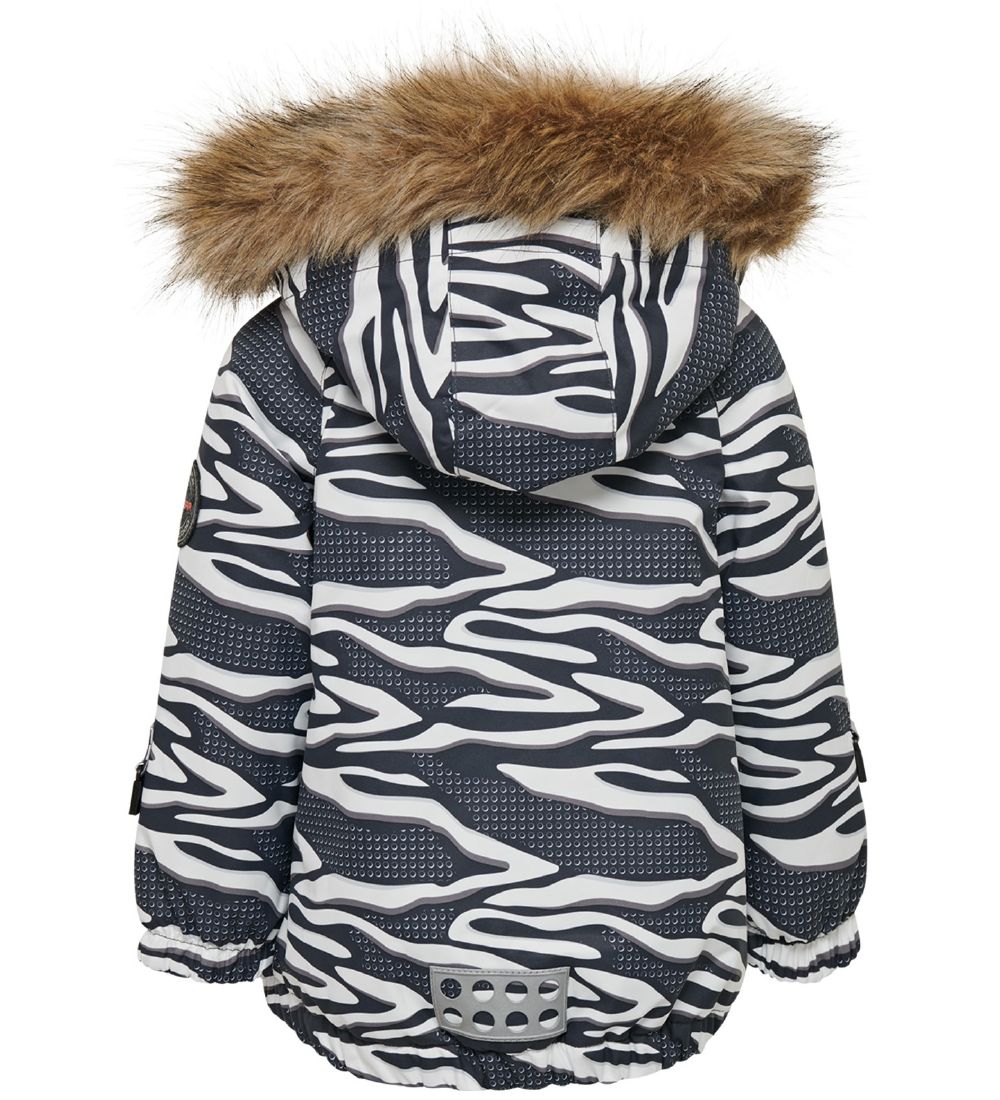 LEGO® Wear Winter Coat - LWJessica - Dark Grey/White
