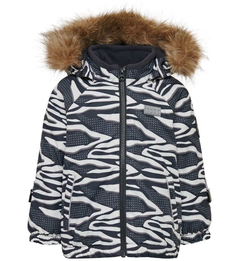 LEGO® Wear Winter Coat - LWJessica - Dark Grey/White