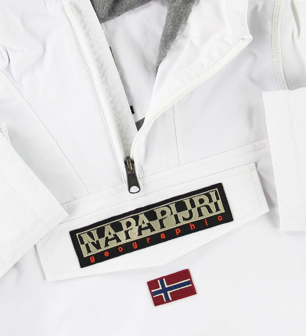 Napapijri Vinterjacka - Rainforest - Bright White