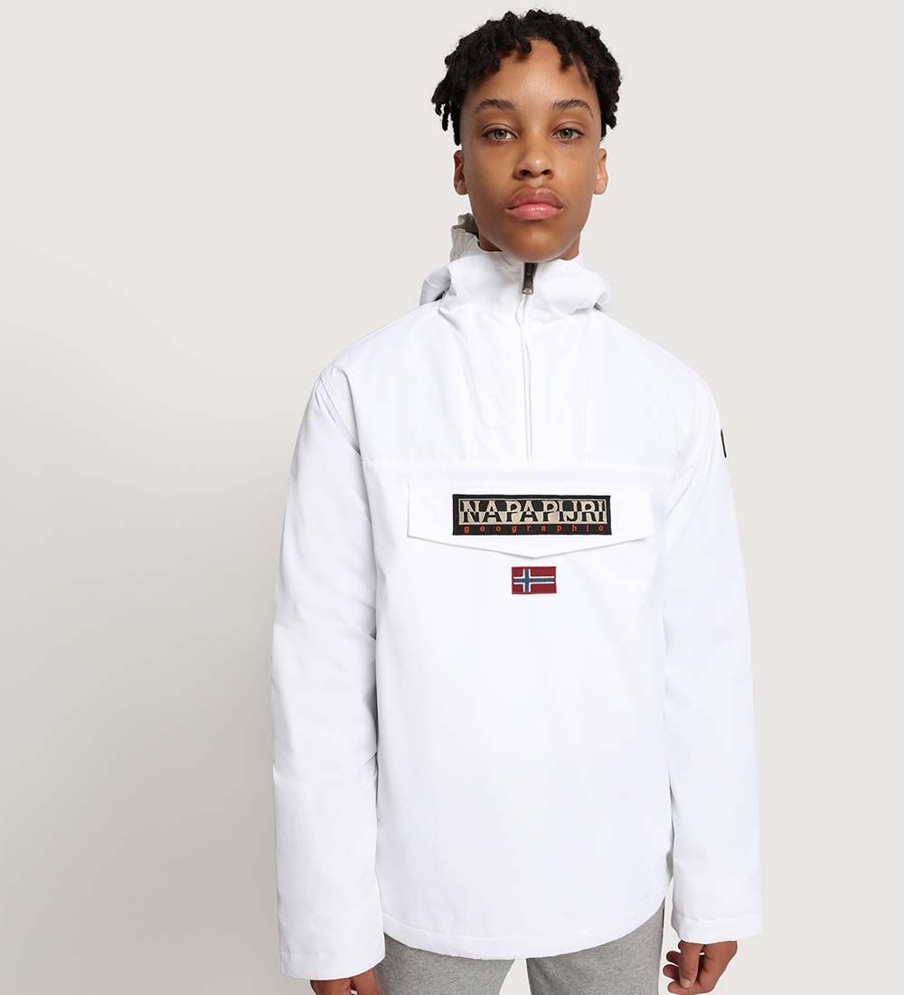 Napapijri Vinterjacka - Rainforest - Bright White