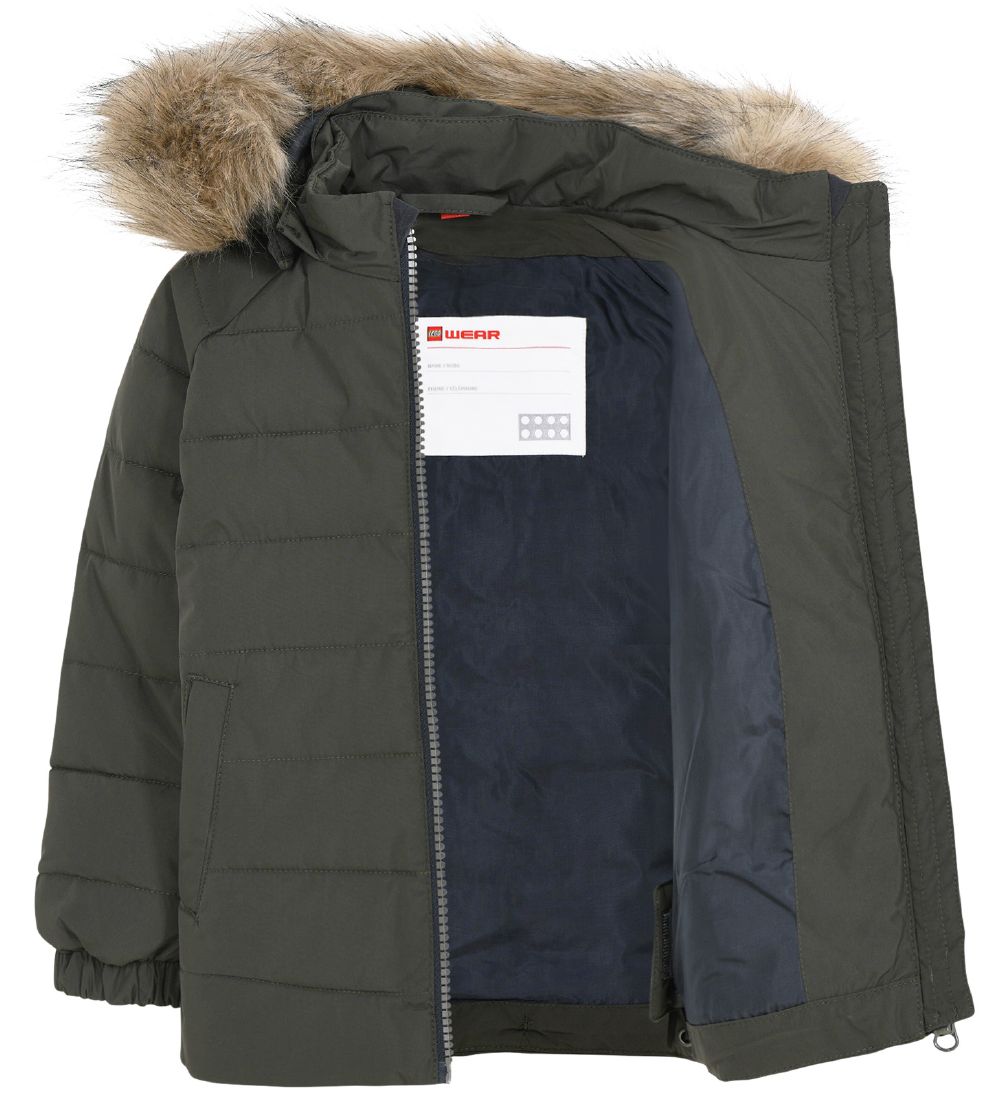 LEGO® Wear Padded Jacket - LWJulio - Dark Khaki