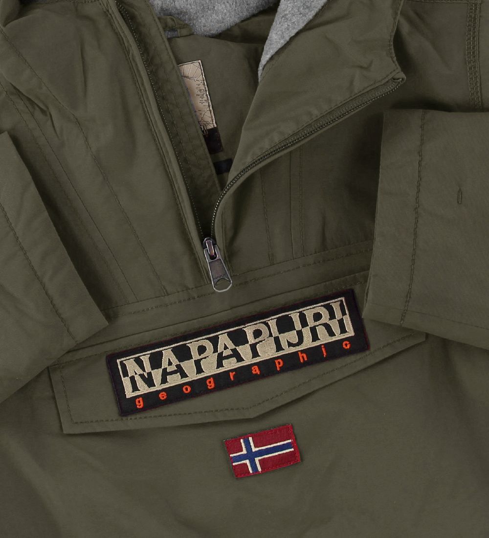 Napapijri Winter Coat - Rainforest - Green Depths